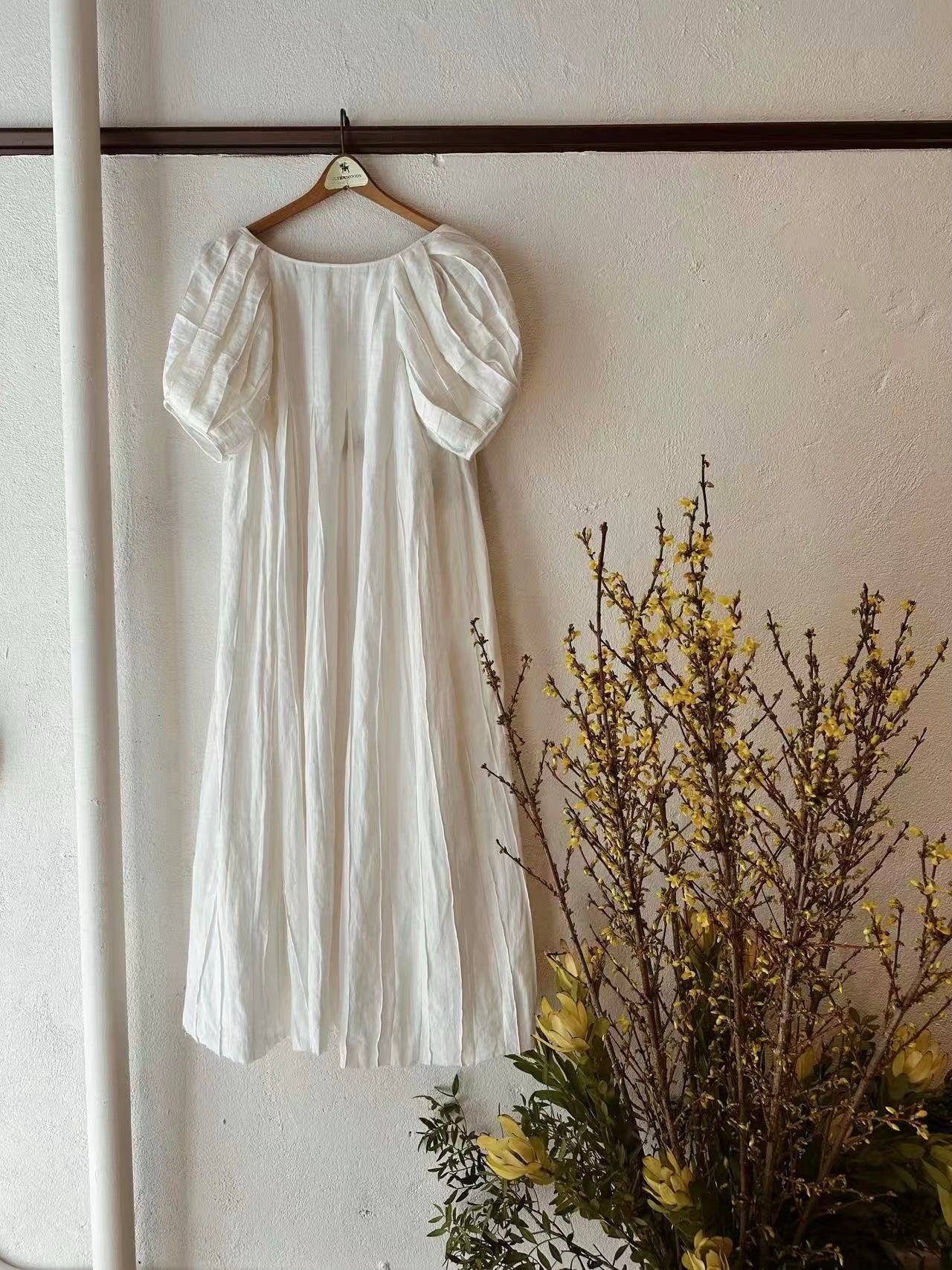 garment display inside the UNISECON store