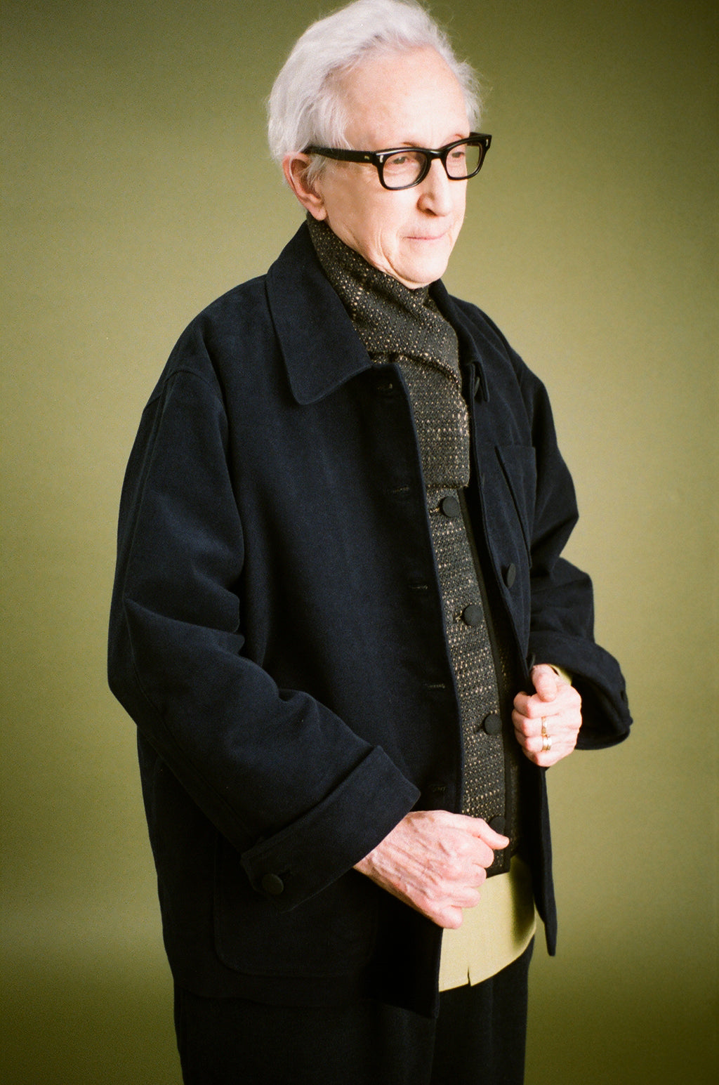 jea jacket - blue wool