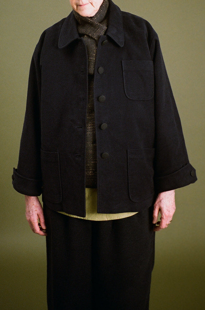 jea jacket - blue wool