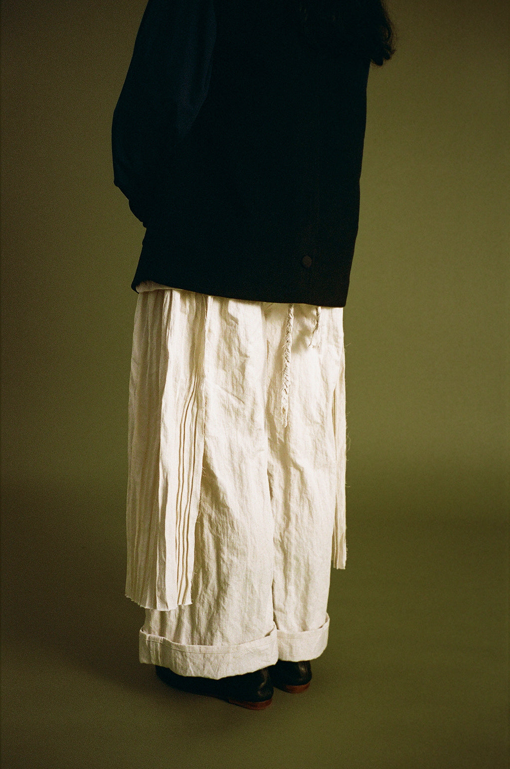 riva skirt - cream organic cotton