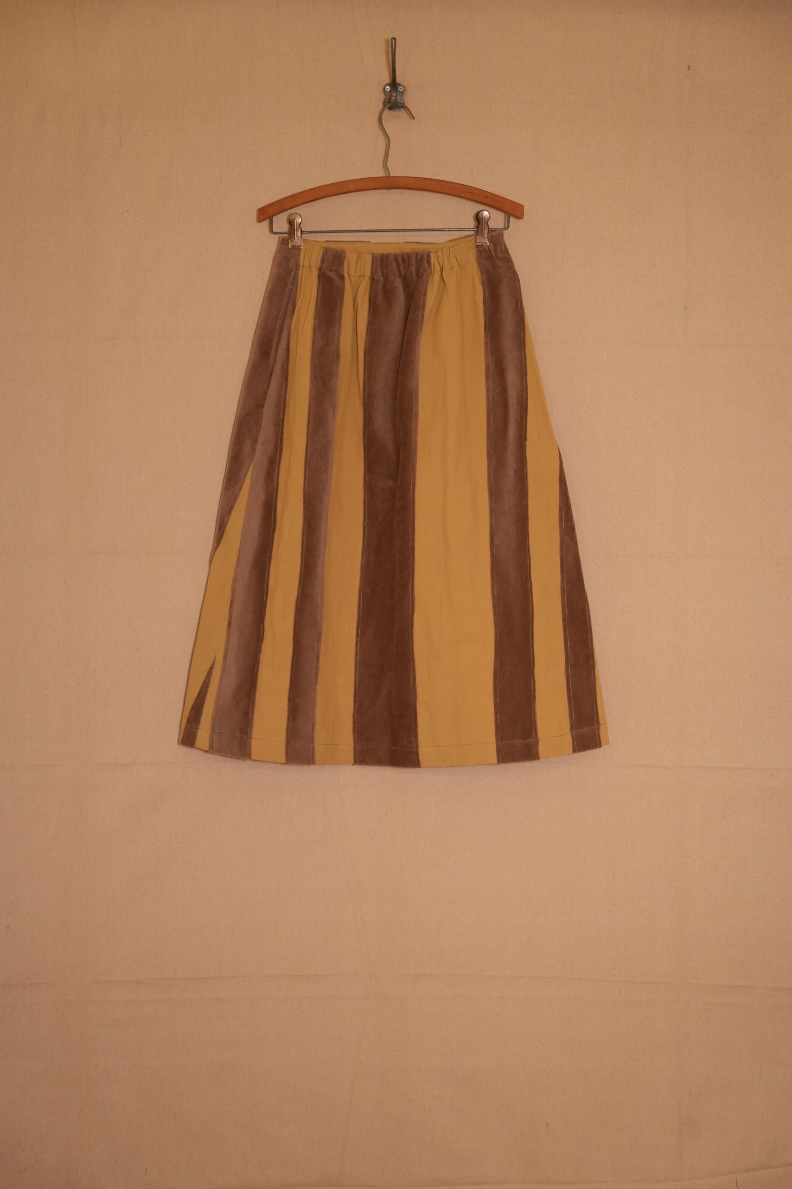 lola skirt in yellow — alternate view