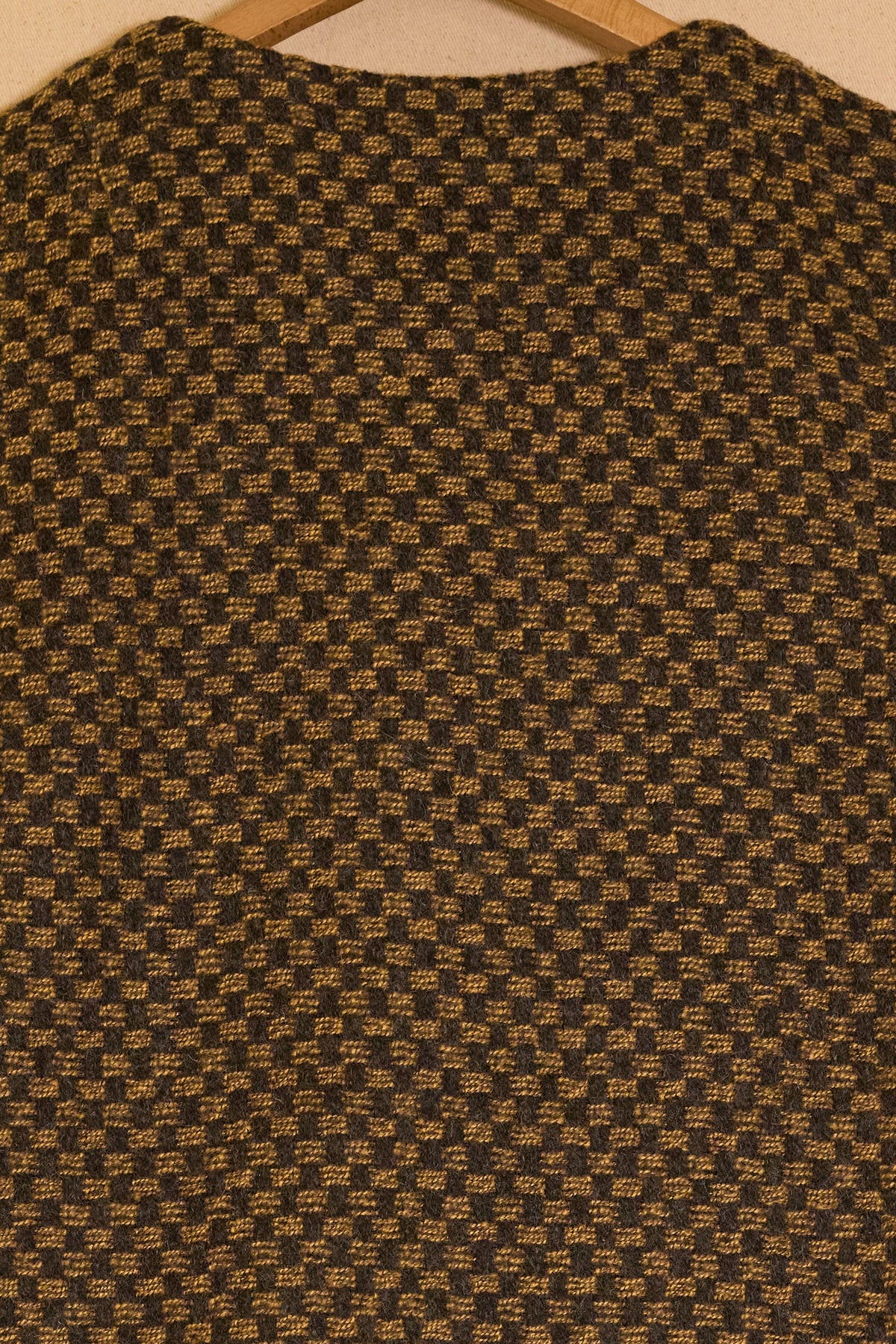 rowan vest - yellow
