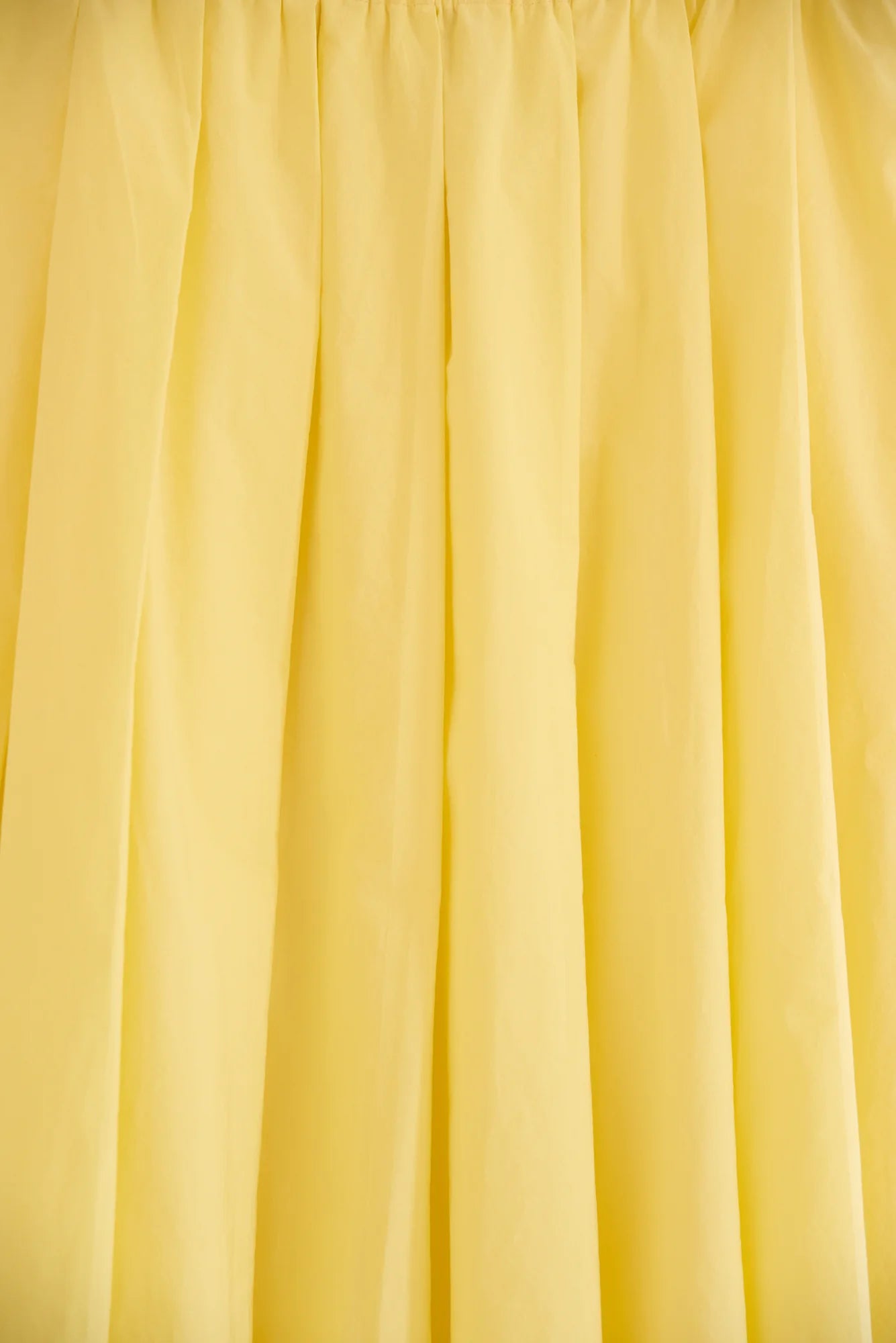 UNISECON Ying skirt in yellow, detail view