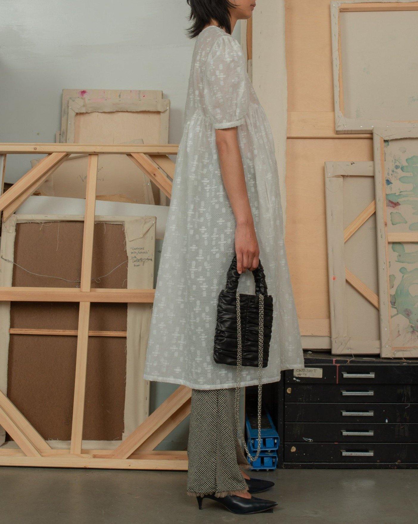White Sheer Dress - UNISECON